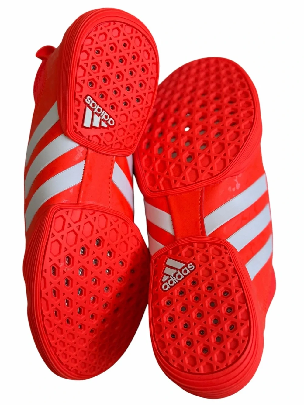 ADIDAS ADI-CONTESTANT Taekwondo SHOES Martial Arts Training ORANGE M 8.5 W 7.5